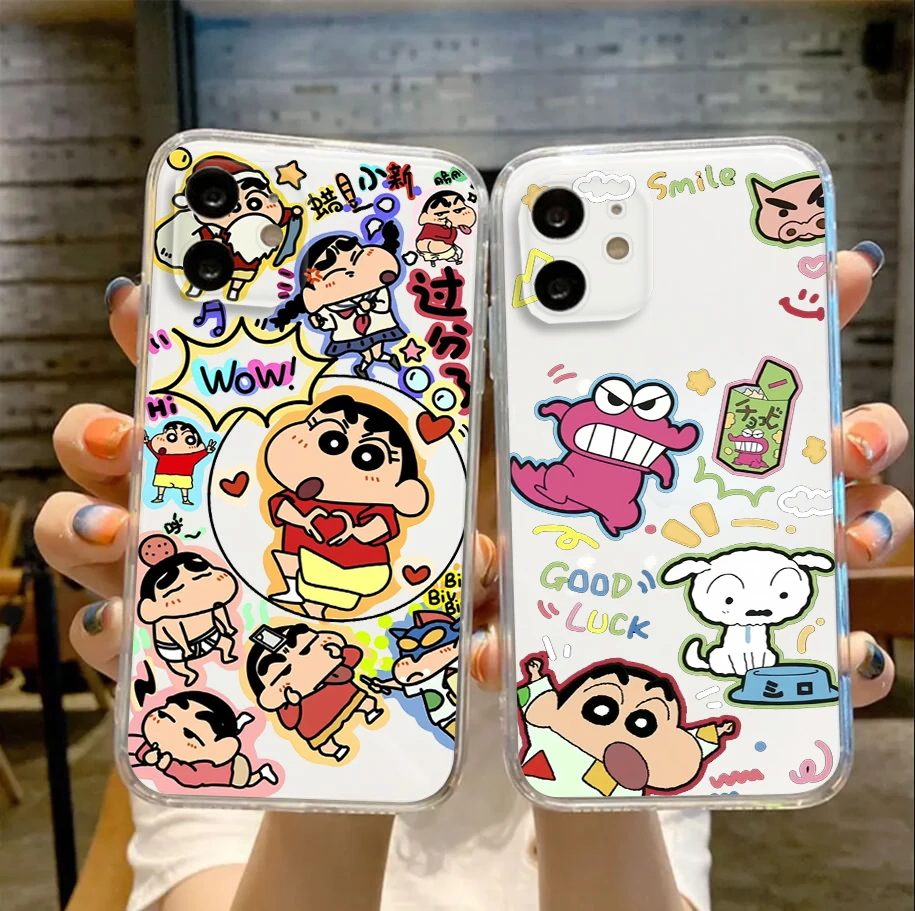 Мягкий чехол B9 Crayon Shin Chan для Huawei Nova 2i 3I 5T Y5P Y6 Y6P Y7 Y7A Y8P Y8S Y9 Prime Y9S P20 Pro P30 Lite Honor 8X