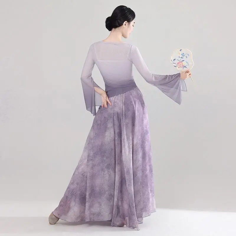Классическое танцевальное платье в китайском стиле костюм для выступлений