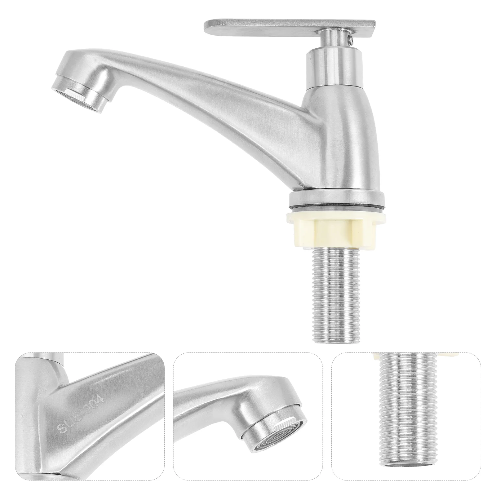 

Sink Bathroom Sprayer Basin Single Spray Outdoor Kitchen Resistant Wear Shower Filler Pot Cold Dispenser Accessory Home Out Tub