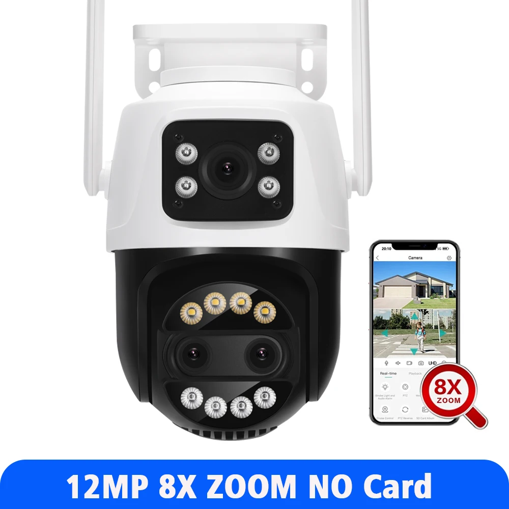 

ASECAM C-RU 8MP 8X Zoom WIFI камера видеонаблюдения