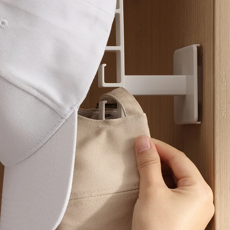 1 шт. вешалка для бейсбольной кепки из нержавеющей стали - настенный органайзер