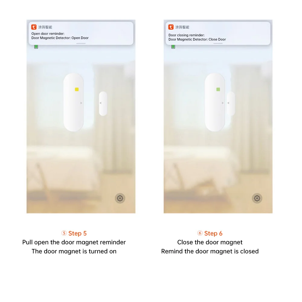 Датчик Двери И Окна eWeLink Zigbee DC3V Интеллектуальное Обнаружение Противоугонная