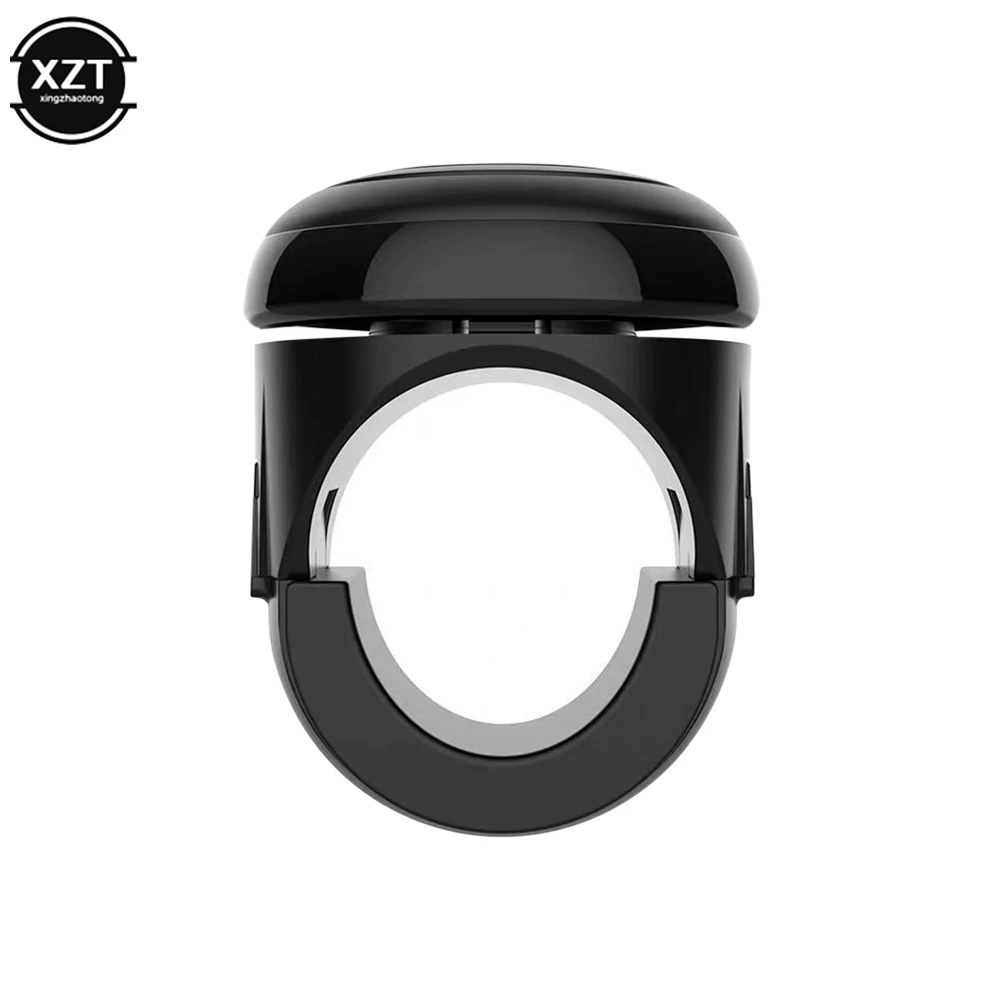 

Turning Steering Wheel Spinner Knob 360 Degree Rotation Metal Bearing Power Handle Ball Shaped Booster Universal Fit Black