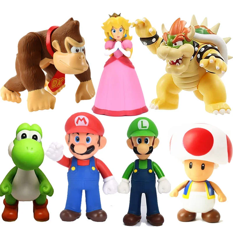 

Super Mario Toys Mario Luigi Odyssey Figures Mario Bros Action Figures Mario PVC Toy Figures Super Mario Anime Figure Model