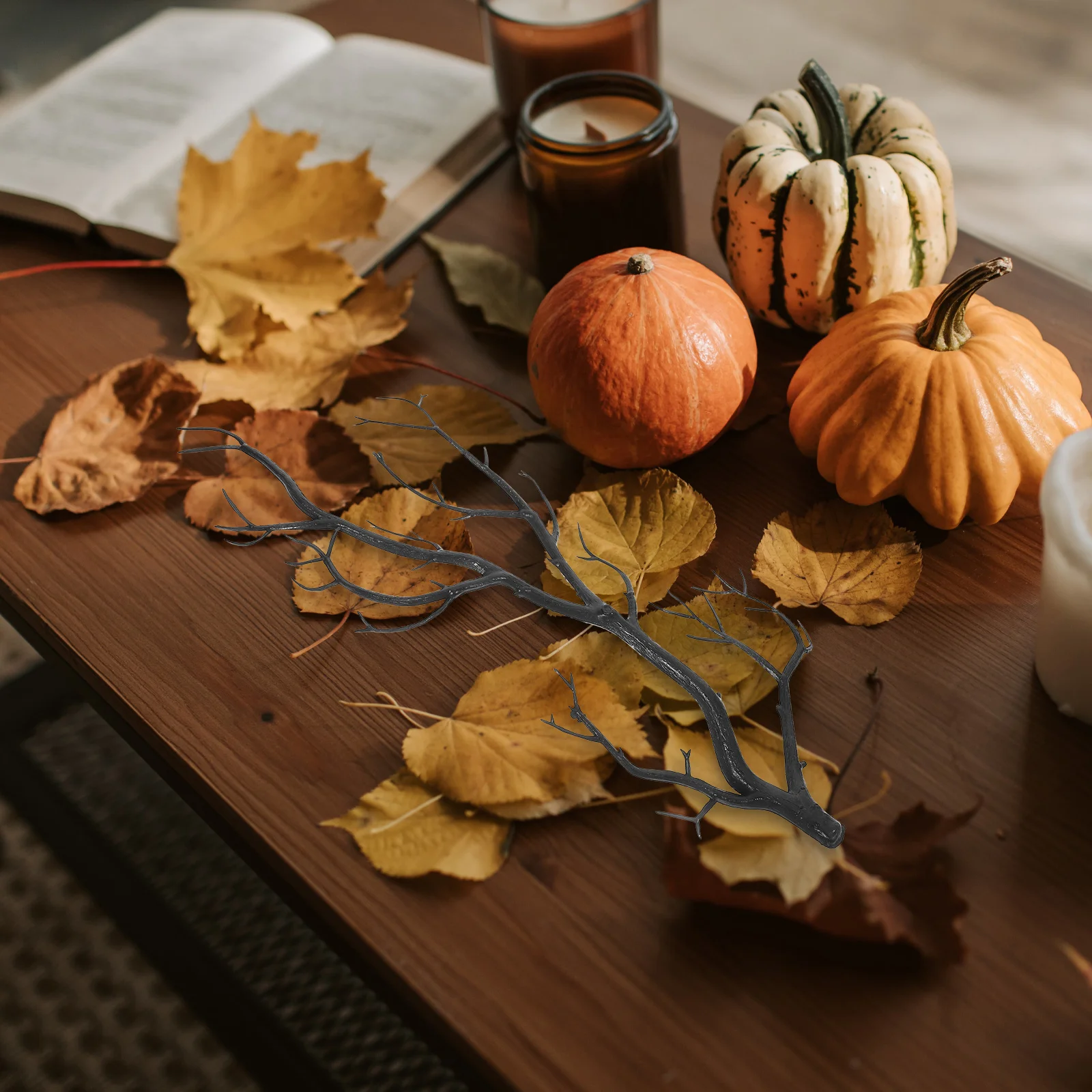 2 шт. имитация искусственных ветвей и мертвых сухих украшений для рождественской