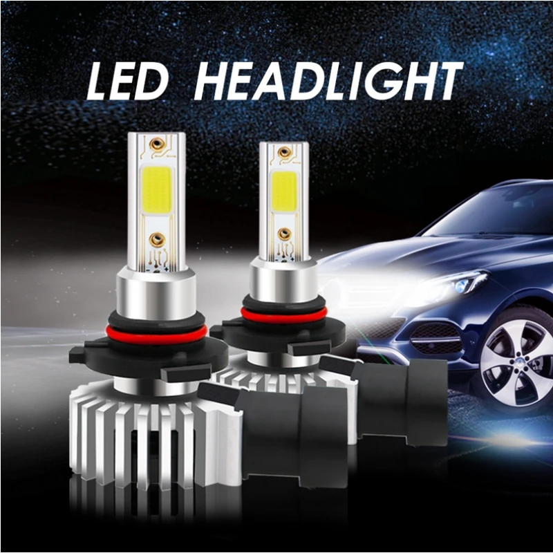 

D9 H7 Super Bright Car Headlight 12V 6000K H1 H3 H8 H9 H11 9002 9005 9006 880 Automobile LED Headlight Bulbs