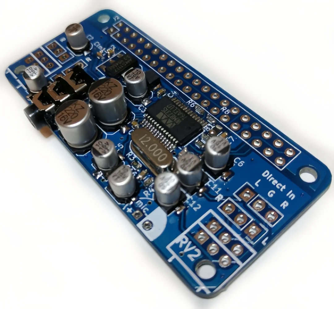 Фото Audio Injector PPI0 для Raspberry Pi HIFI DAC HAT HIFI DAC аудио Плата расширения для Raspberry Pi Zero и т. д. №1