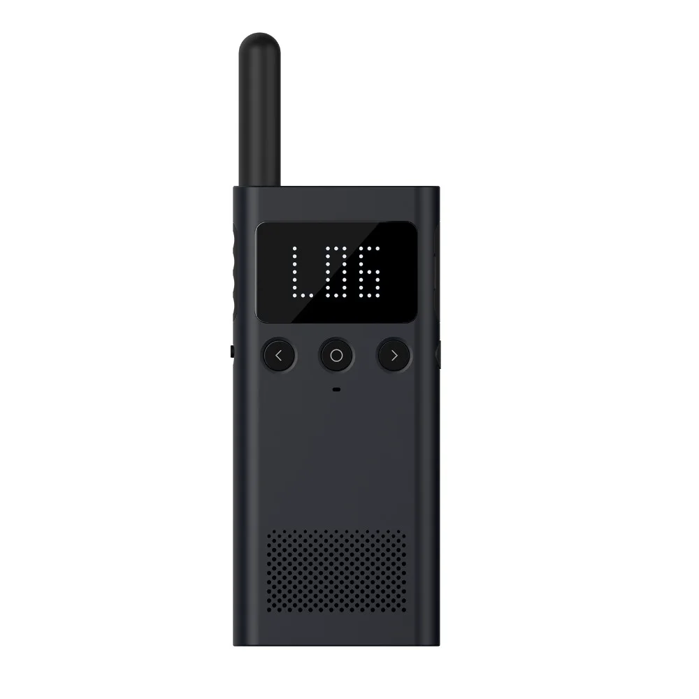 New Original Mijia Smart Xiaomi-walkie-talkie, With Fm Radio, Speaker, Standby Mode, App Location, Fast Communication,