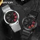 SANDA 2022 Top Brand Luxury Steel Men's Watches Casual Fashion Quartz Watch For Men Wristwatch Relogio Masculino P1078 Other Image
