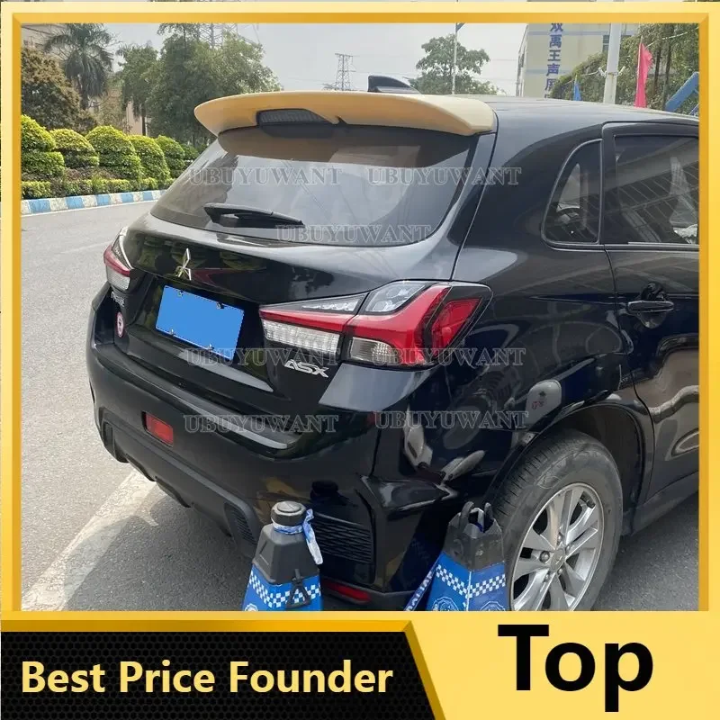 

For Mitsubishi ASX Spoiler 2013-2018 Mitsubishi New ASX Spoiler ABS plastic Material Car Rear Wing Color Rear Spoiler