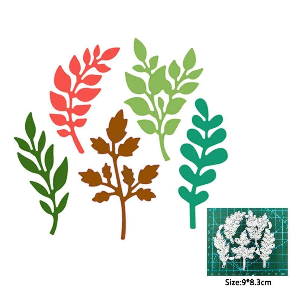 

Metal Cutting Dies Scrapbooking Branch Decoration Paper Craft Knife Mold Template Stencils Embossing Folders