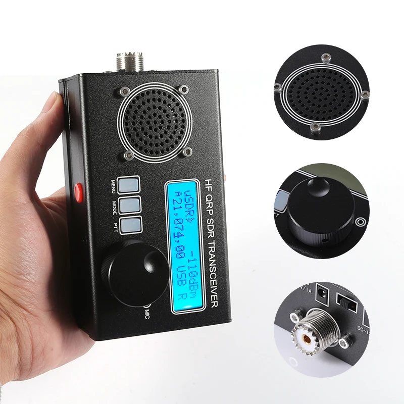 Высокочастотный трансивер uSDX QCX в SSB QRP SDR 8-полосный 5 Вт USDX QCX-SSB Любительское радио