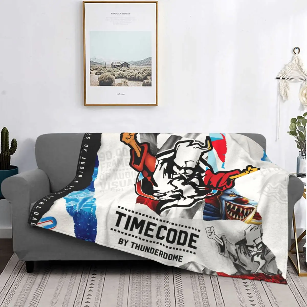 

Мягкое Фланелевое флисовое теплое одеяло Thunderdome с 3D принтом, плед для музыки и фестиваля, домашнее постельное белье, покрывала для дивана