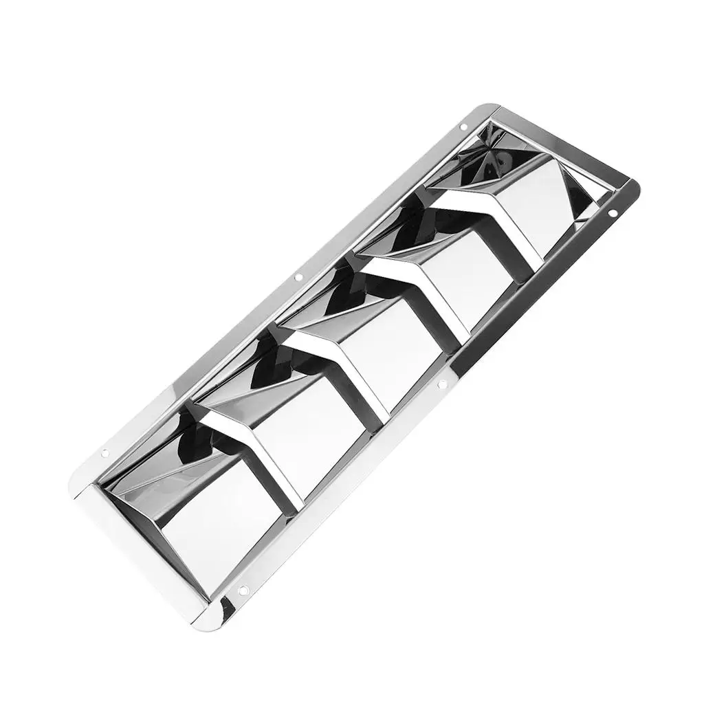

Air Vent Grille Cover For Vents 5 Slot Stainless Steel Fan Cover