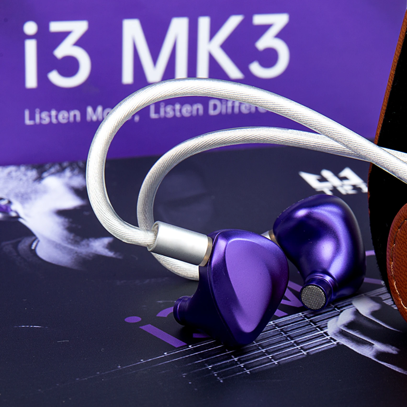 Фото TRI I3 MK3 3rd-Gen Planar+BA+DD Гибридные флагманские наушники-вкладыши HIFI Наушники Проводные наушники высокого разрешения №3