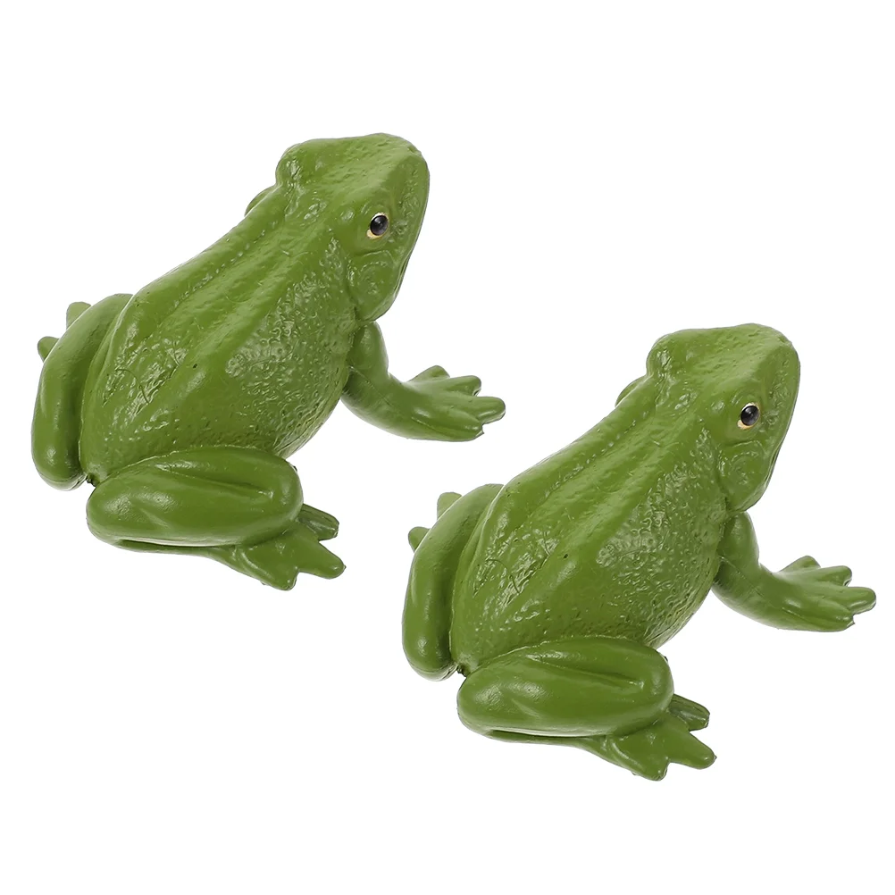 

2 шт., детские пластиковые лягушки