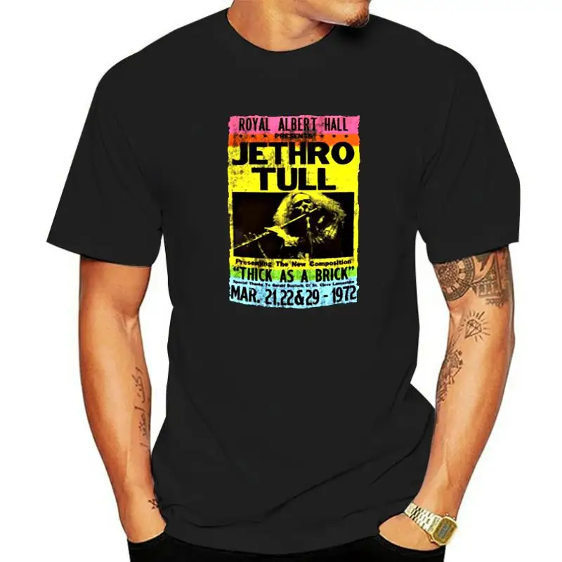 Jethro Tull Royal Albert Hall 1972 T Shirt S-2Xl New Impact 