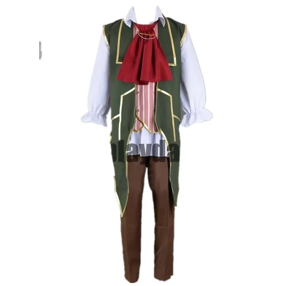 Дама x принц аниме караван Vino von Ronzado благородство милонии косплей костюм