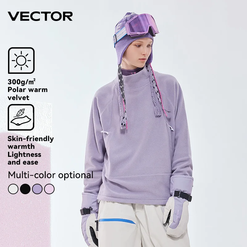 Фото Флисовая куртка VECTOR для женщин и мужчин, осенне-зимние теплые пальто, одежда, толстовка с контрастными рукавами, пальто, цветные уличные куртки №2
