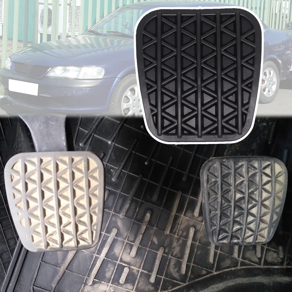 For Chevrolet Opel Vectra B (J96) 1996 1997 1998 1999 2000 2001 2002 Car Rubber Brake Clutch Foot Pedal Pad Covers Accessories