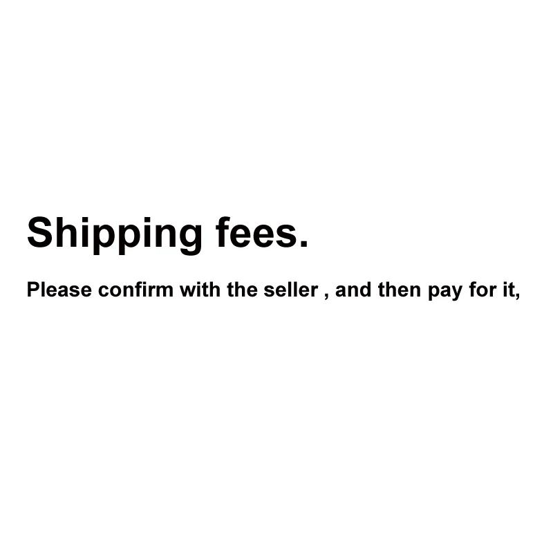 

shipping fees