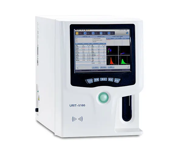 Urit-5160 60 Samples Per Hour Touch Screen 5 Part Diff Hematology Analyzer Analyser Clinical Analytical Instruments