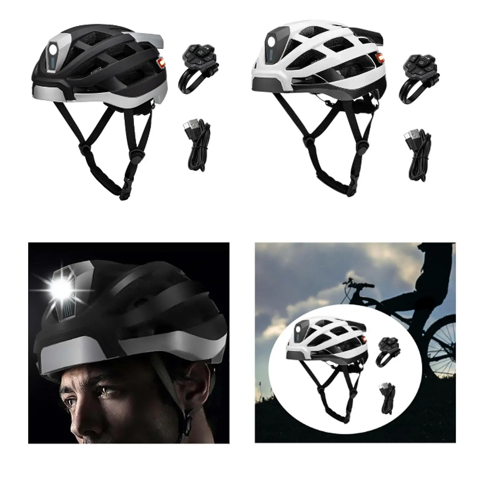 Умный велосипедный шлем для мужчин и женщин головной убор освещение