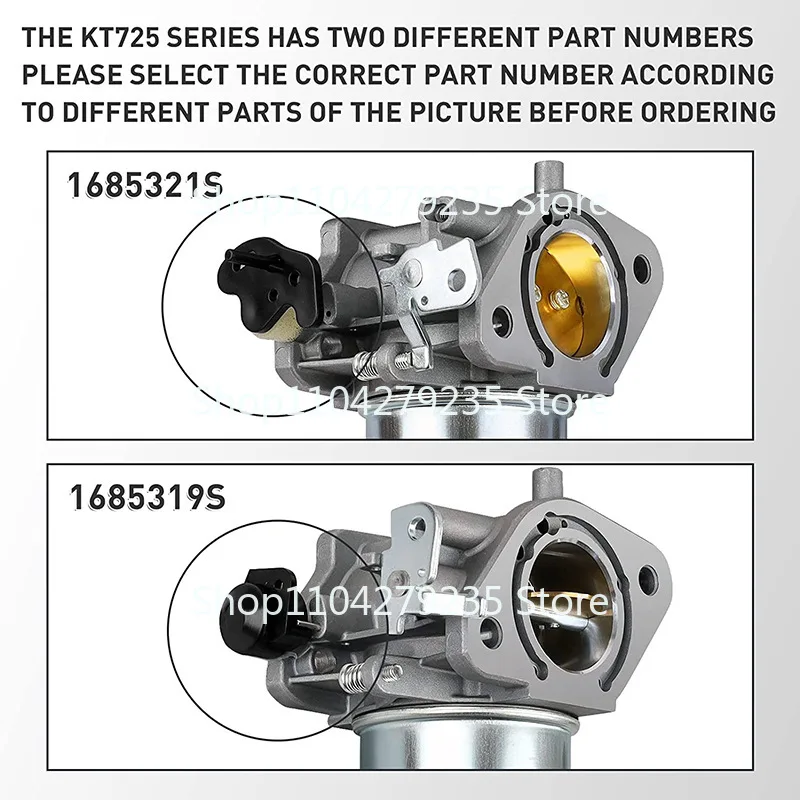 Комлер 1685319 -S KT725 KT730 KT735 KT740 KT745 карбюратор двигателя