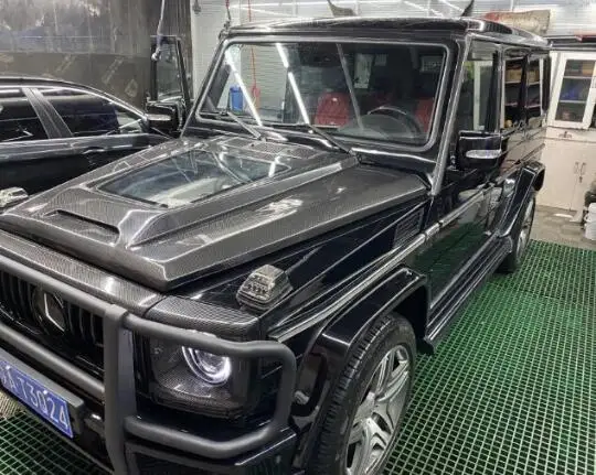 Прозрачная крышка из углеродного волокна для Mercedes-Benz W463 G500 G63 G65 G-Class AMG 2008-2018