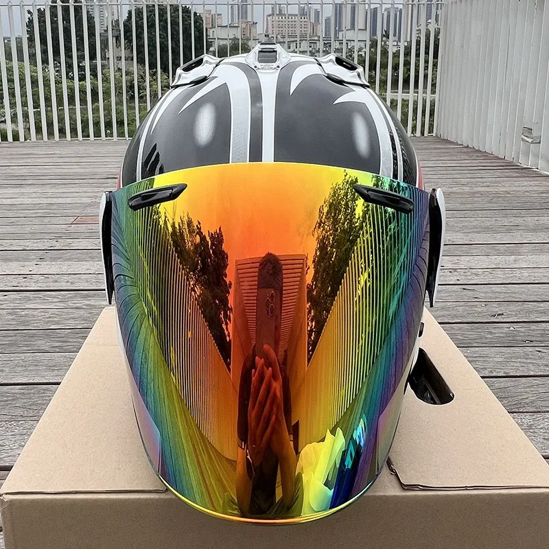 VZ-RAM Высококачественный классический шлем из АБС-пластика 3/4 с открытым лицом