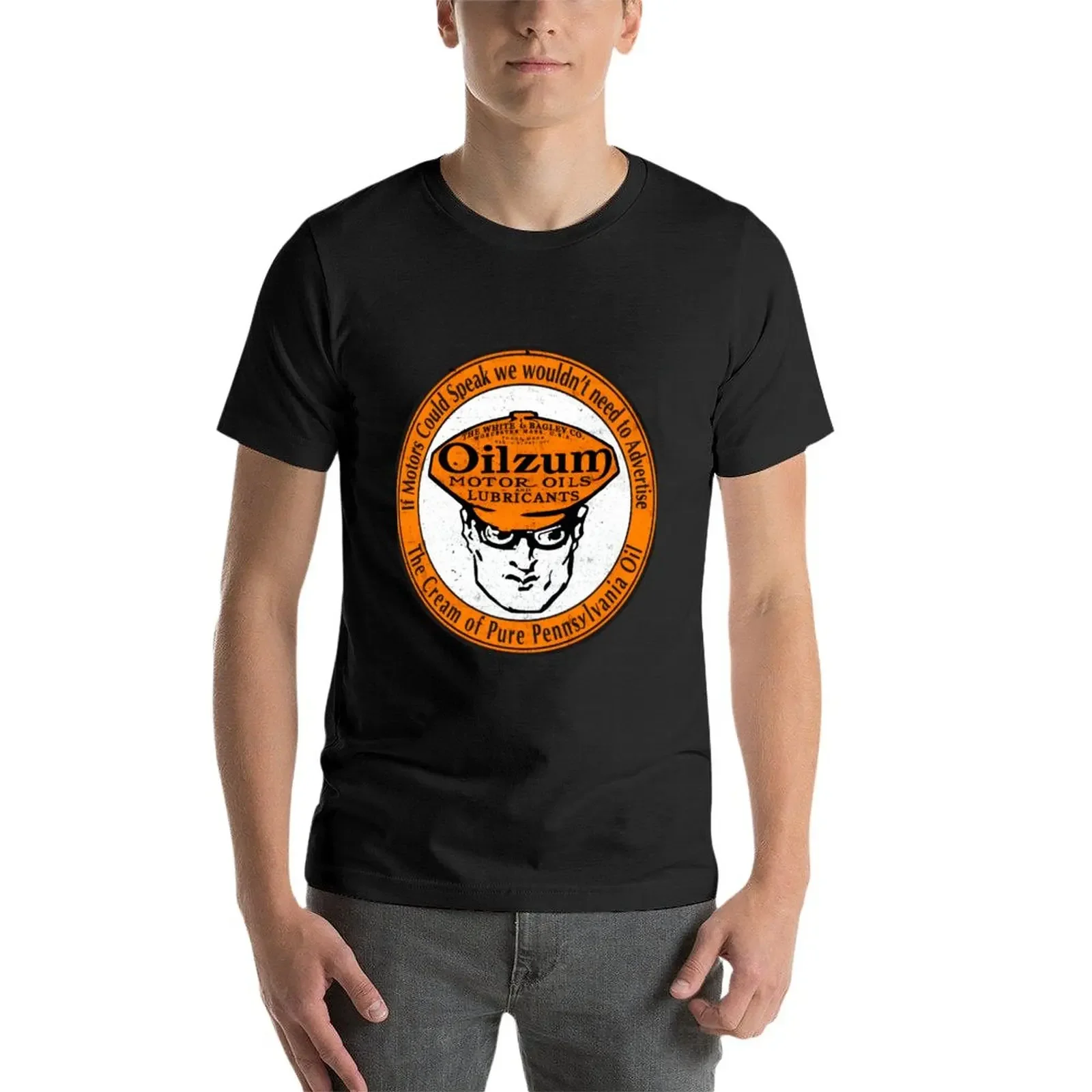 New Oilzum oil motor vintage sign Classic \t\t T-Shirt funny t shirt cute tops mens graphic t-shirts big and tall