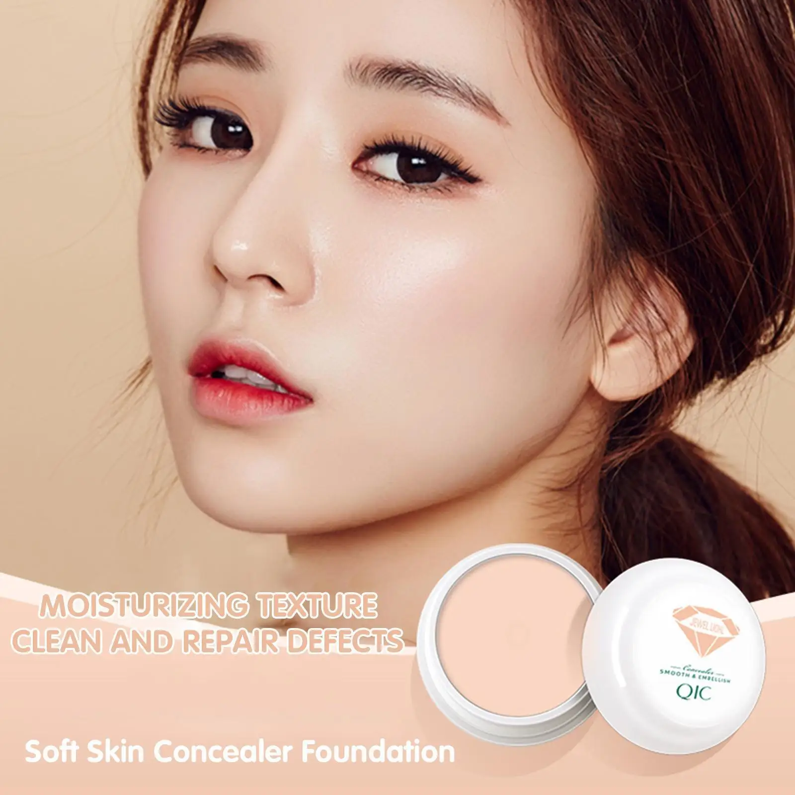 

Softening Concealer Foundation Face Professional Foundation Palette Contour Prime Eye Concealer Makeup Long Circles Dark La U9P3