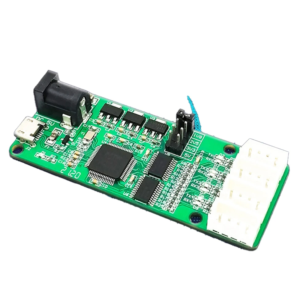 

Фusb к 4-полосному TTL-модулю FT4232HL UART, модуль последовательного порта постоянного тока 5 в 3,3 В 2,5 в 1,8 в, 4-канальный XH2.54