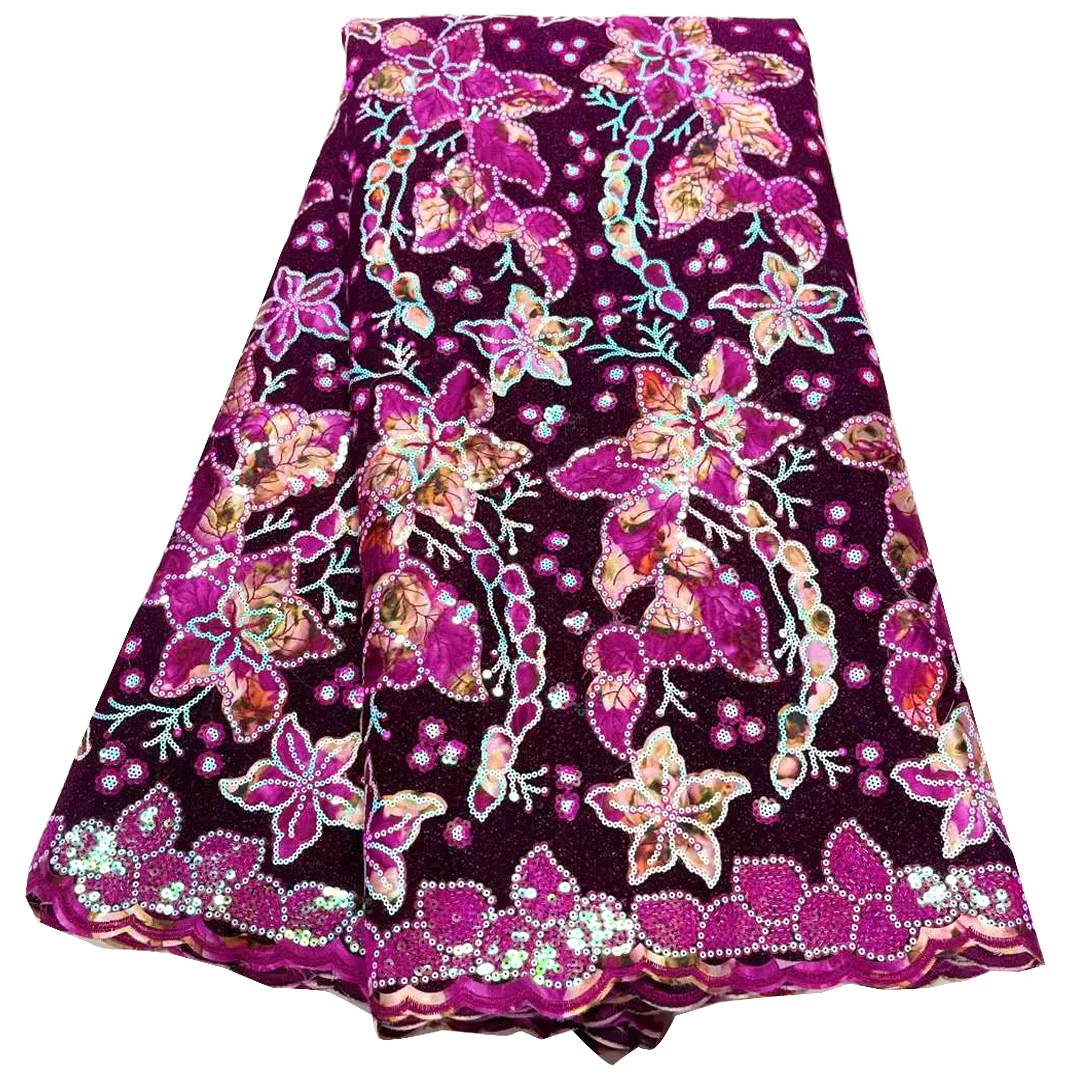 Uреалистичная уникальная двойная сетка 5 ярдов французское кружево с цветочными