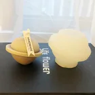 Форма для 3D планеты из силикагеля, силиконовые формы для шариков для рукоделия, Набор для изготовления 3d силиконовых свечей, форма для свечей ручной работы, смола, сделай сам