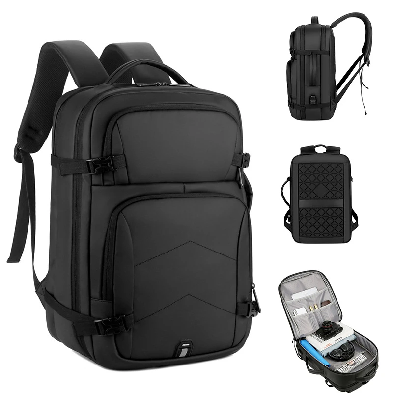 

Многофункциональный рюкзак LKEEP для ноутбука 15,6 дюйма, с USB-зарядкой, водонепроницаемый городской деловой рюкзак, школьный ранец, большая дорожная сумка