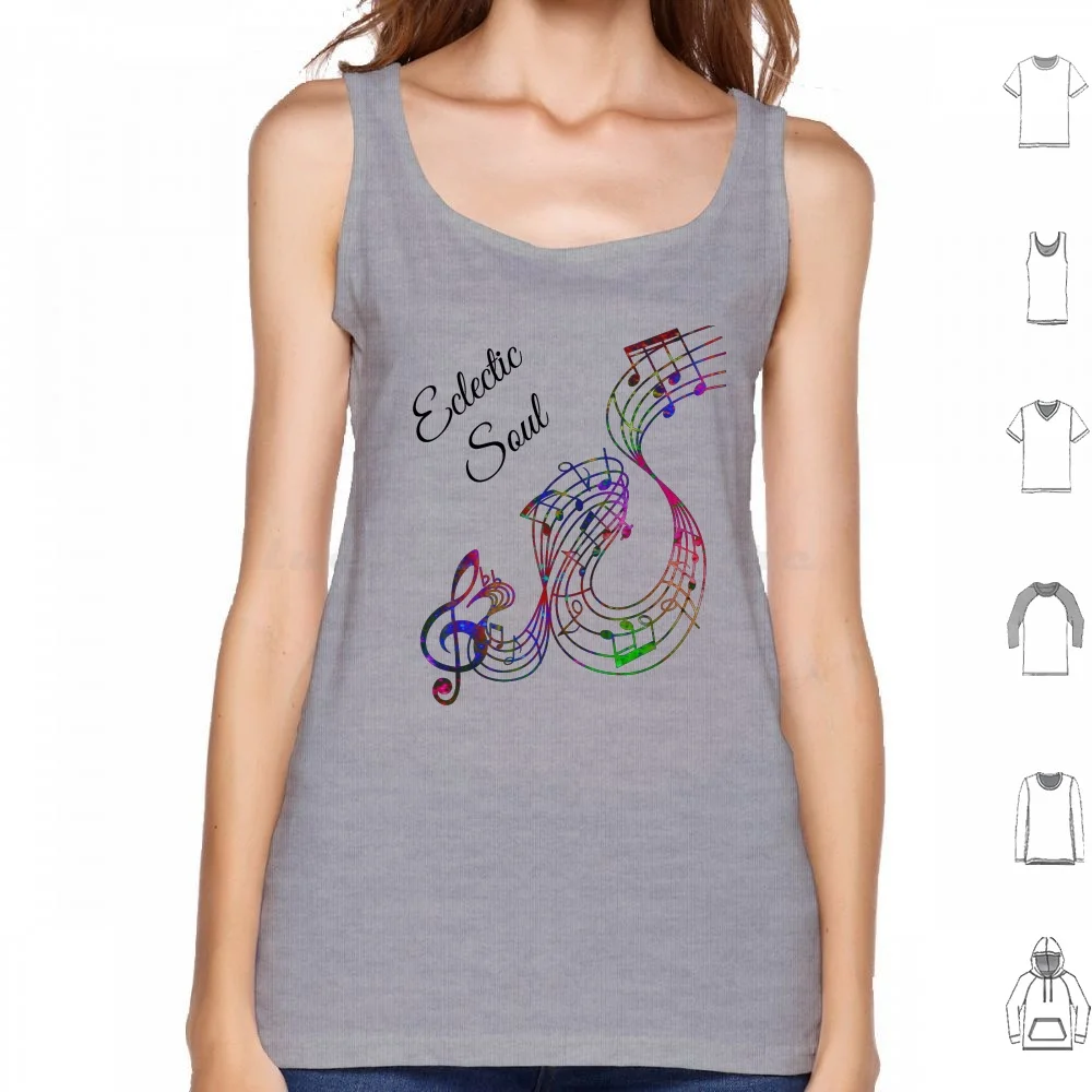 

Эклектическая душа 2 майки хлопковая печать абстрактное искусство музыкальные весы музыкальные ноты музыка эклектическая душа магнитное и...