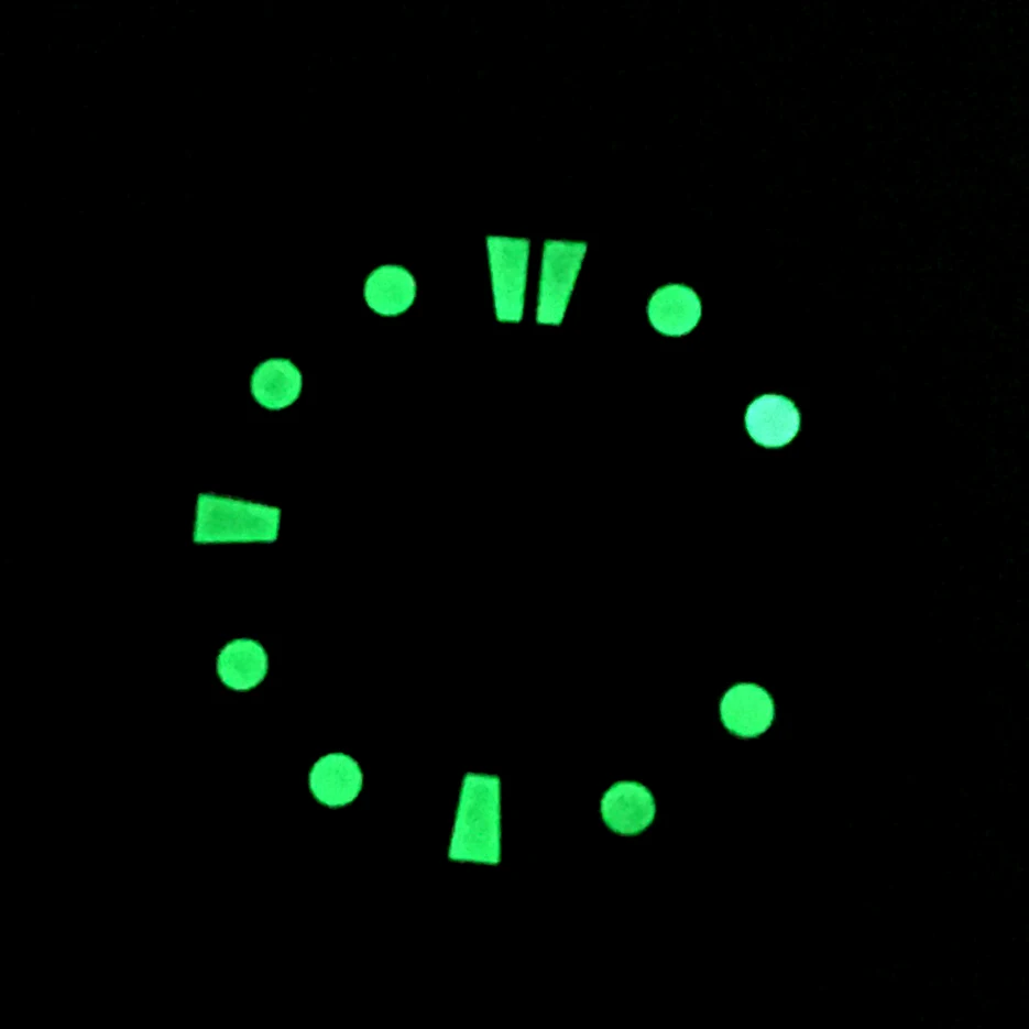 S 28.5mm Watch Dial Replaces Modified Dial, Dual Calendar Luminescent Literal Adaptation, NH36A Calibre CA2-2