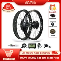 48v500w 1000w 1500w ebike conversion kit front rear hub motor wheel for fat tire 72v3000w electric bicycle conversion kit