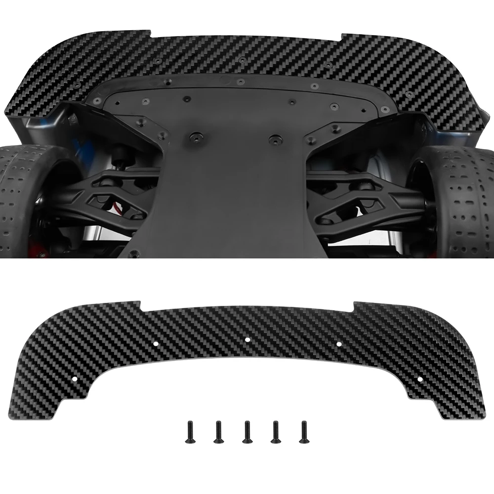 TRINOOD Шасси бампера из углеродного волокна для A-RRMA 1/7