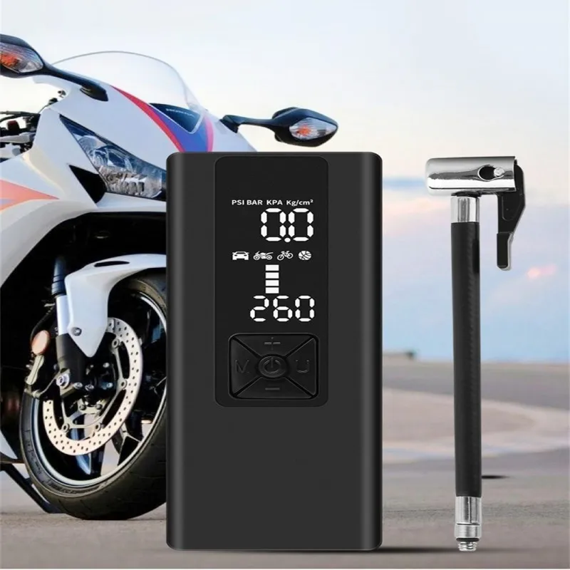 

8000mAh 12V 150PSI Electric Cordless Tire Inflator Pump Portable Car Air Compressor For Motorcycle Bicycle Boat Ball Car Tire