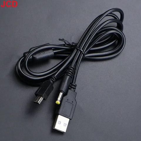 JCD 1 шт., 2 в 1, USB-кабель для передачи данных, зарядный кабель, шнур для PSP 1000 2000 3000 на ПК