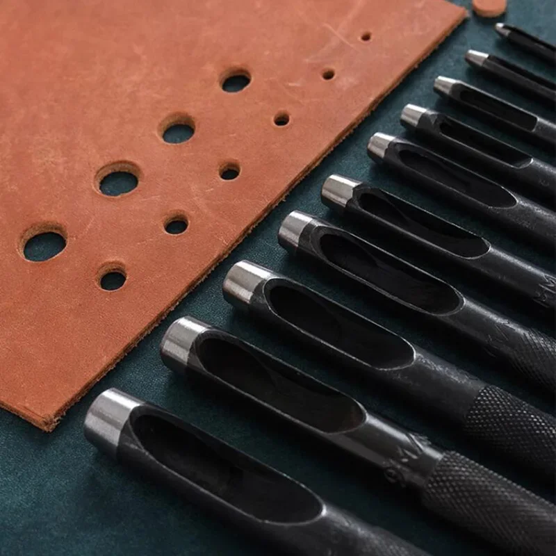 Инструменты для кожи от 1 мм до 25 дырокол кожевенного ремесла сделай сам одежды