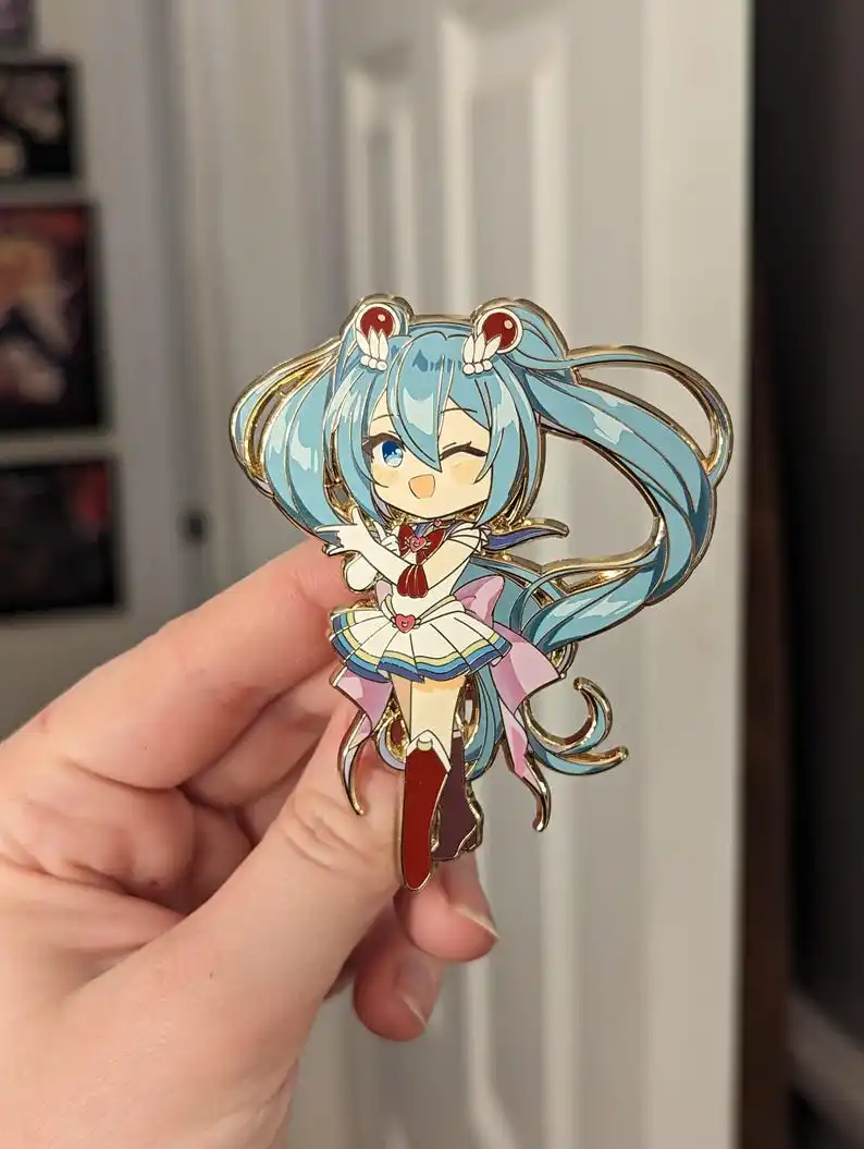 Эмалированная булавка Sailor Miku (art.: 3920d247bb3bc) - 3920d247bb3bc