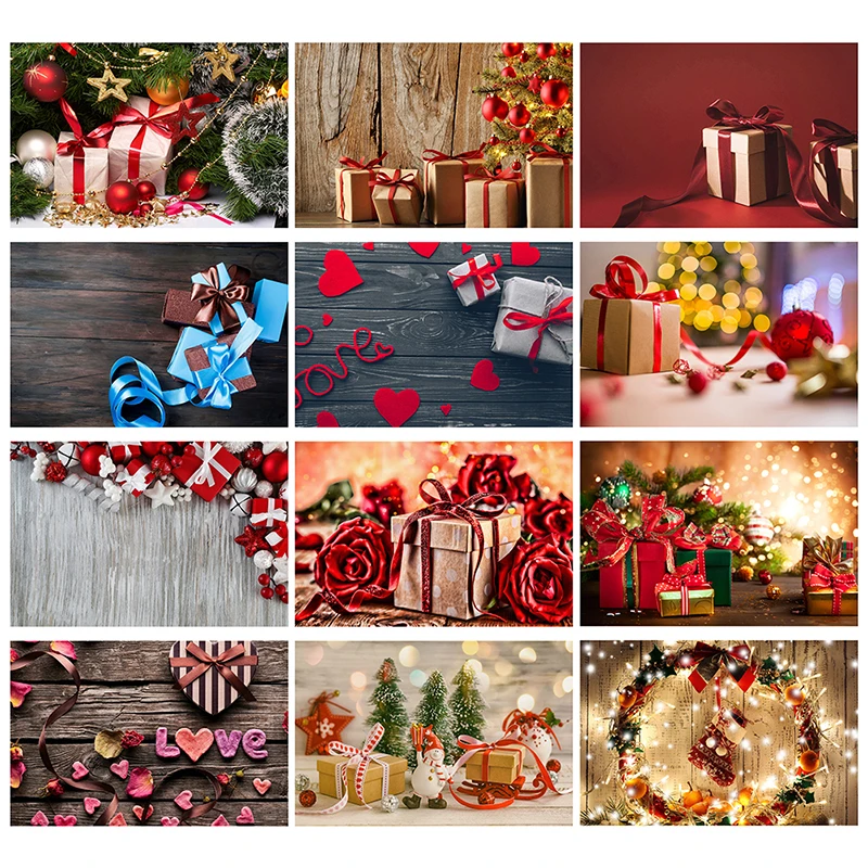 

Рождественский фон для фотосъемки 150x15 см/225 x см Рождественская елка Подарочное украшение детский фон для фотосъемки