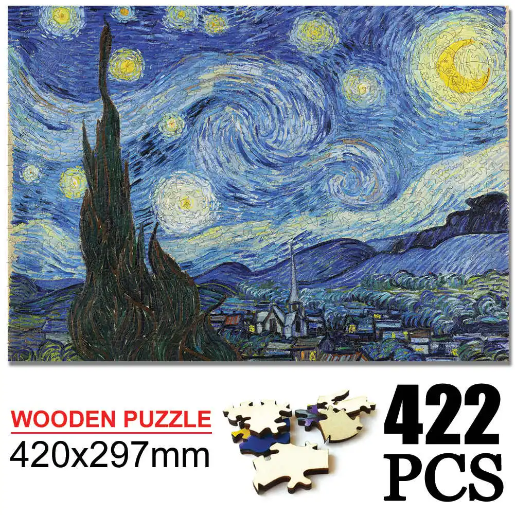 

Owl 2022 Animal Puzzles Wooden For Adults Kids Jigsaw 3D Gifts Puzzle Interactive Games Toy Educational Child Toys Animal Puzzle