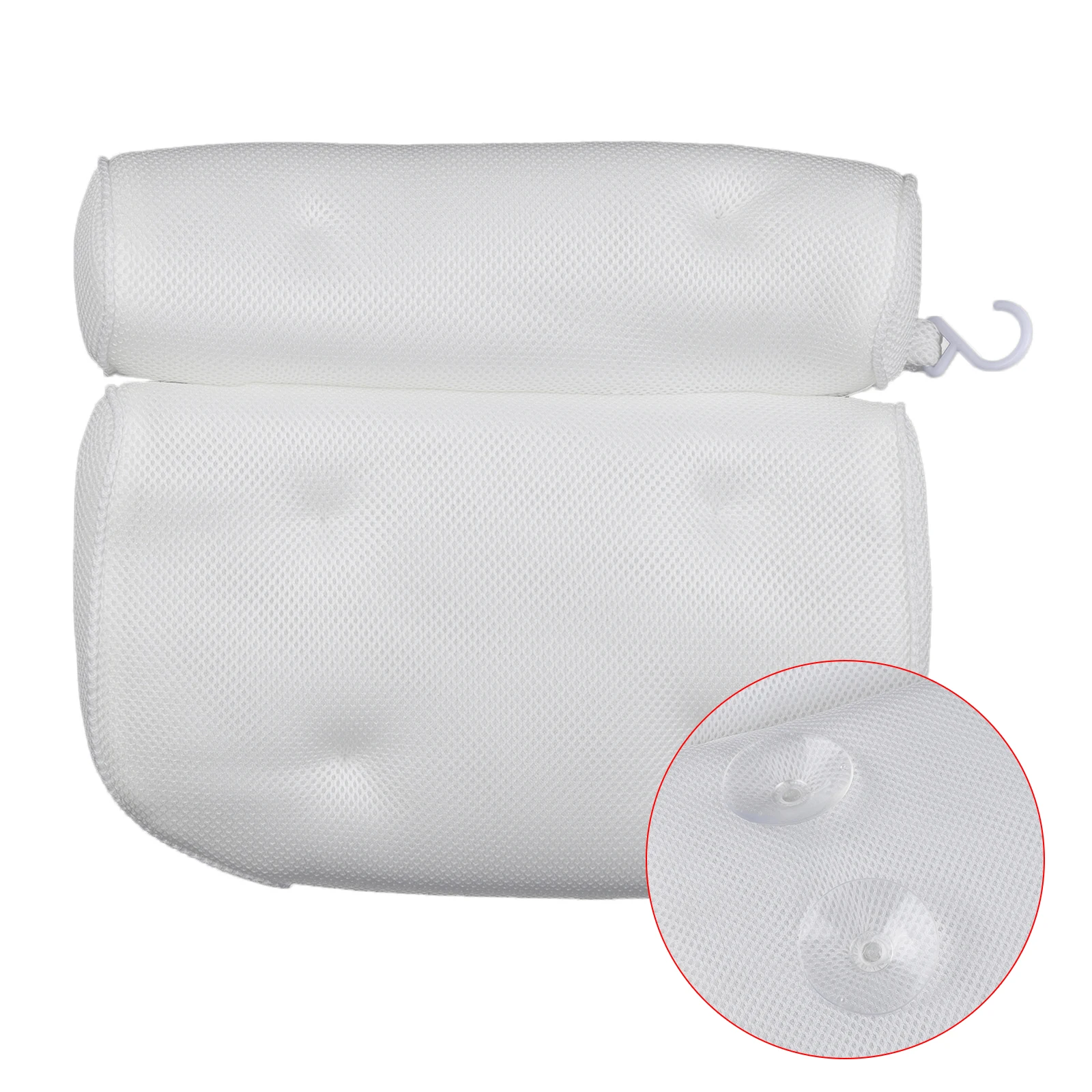 

3D сетчатая подушка на присоске для ванны