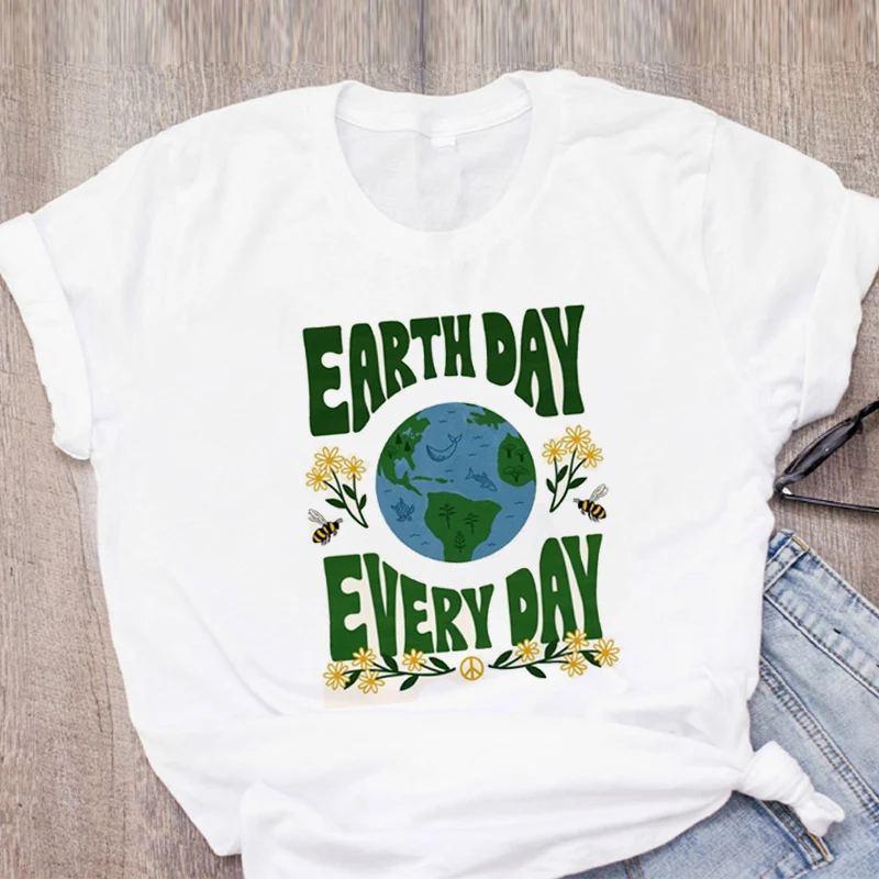 

Модная трендовая летняя повседневная женская одежда с коротким рукавом Милая Модная одежда с мультяшными буквами Футболка с принтом женск...