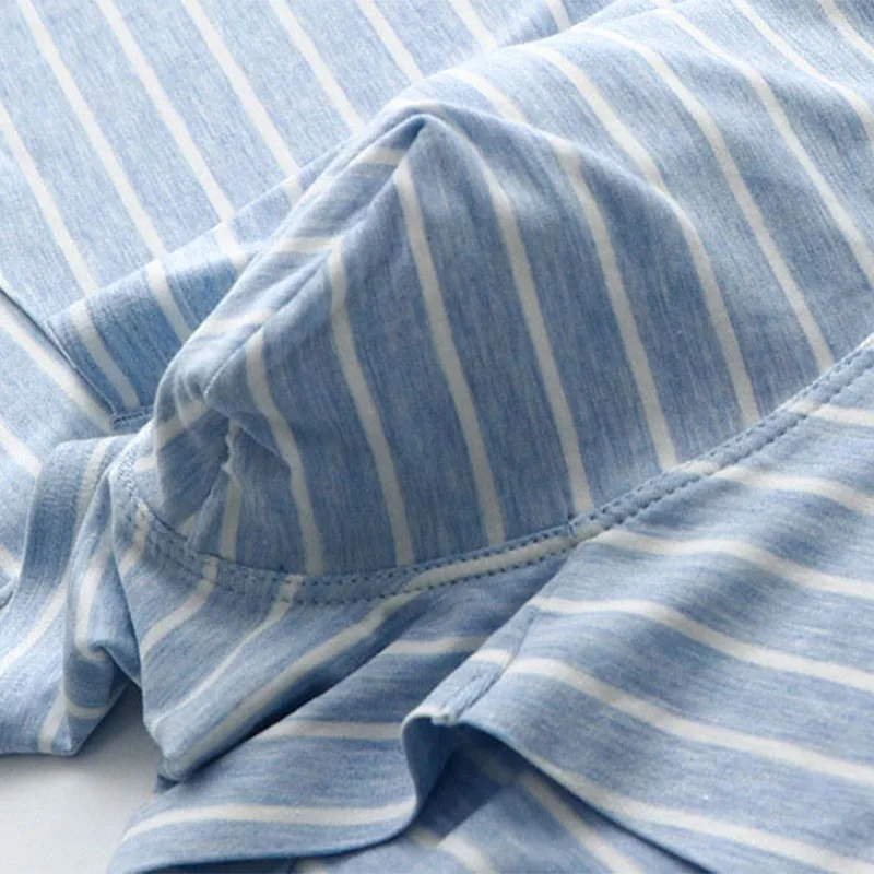 3/5PCS Men Underwear Modal Mid-rise Stripes Boxer Hombre Men Comfortable and Breathable Boys Underwear Solid Color Mens Boxers