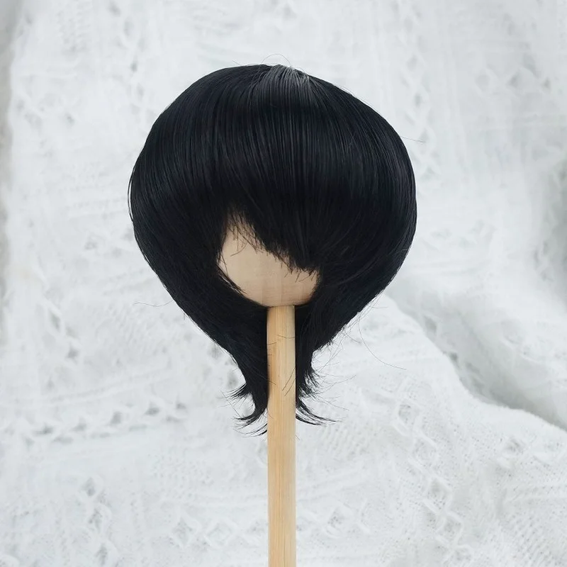 Новинка 1/3 парик для куклы Bjd короткие прямые волосы окружность головы 21 5-23 см 60